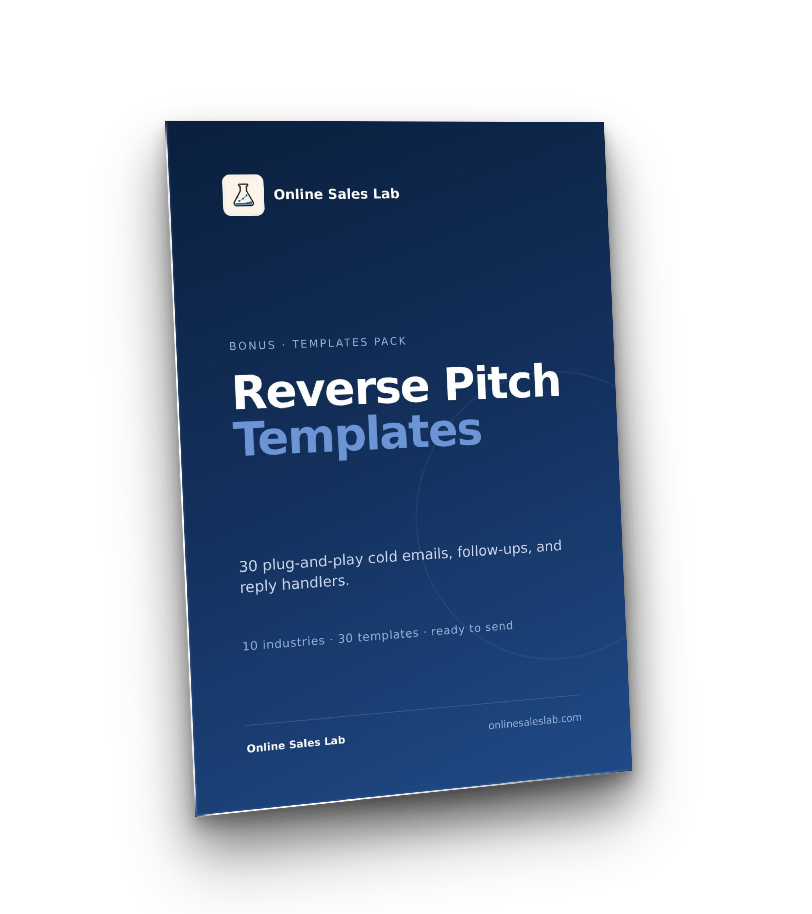 Reverse Pitch Templates Playbook — bonus cover