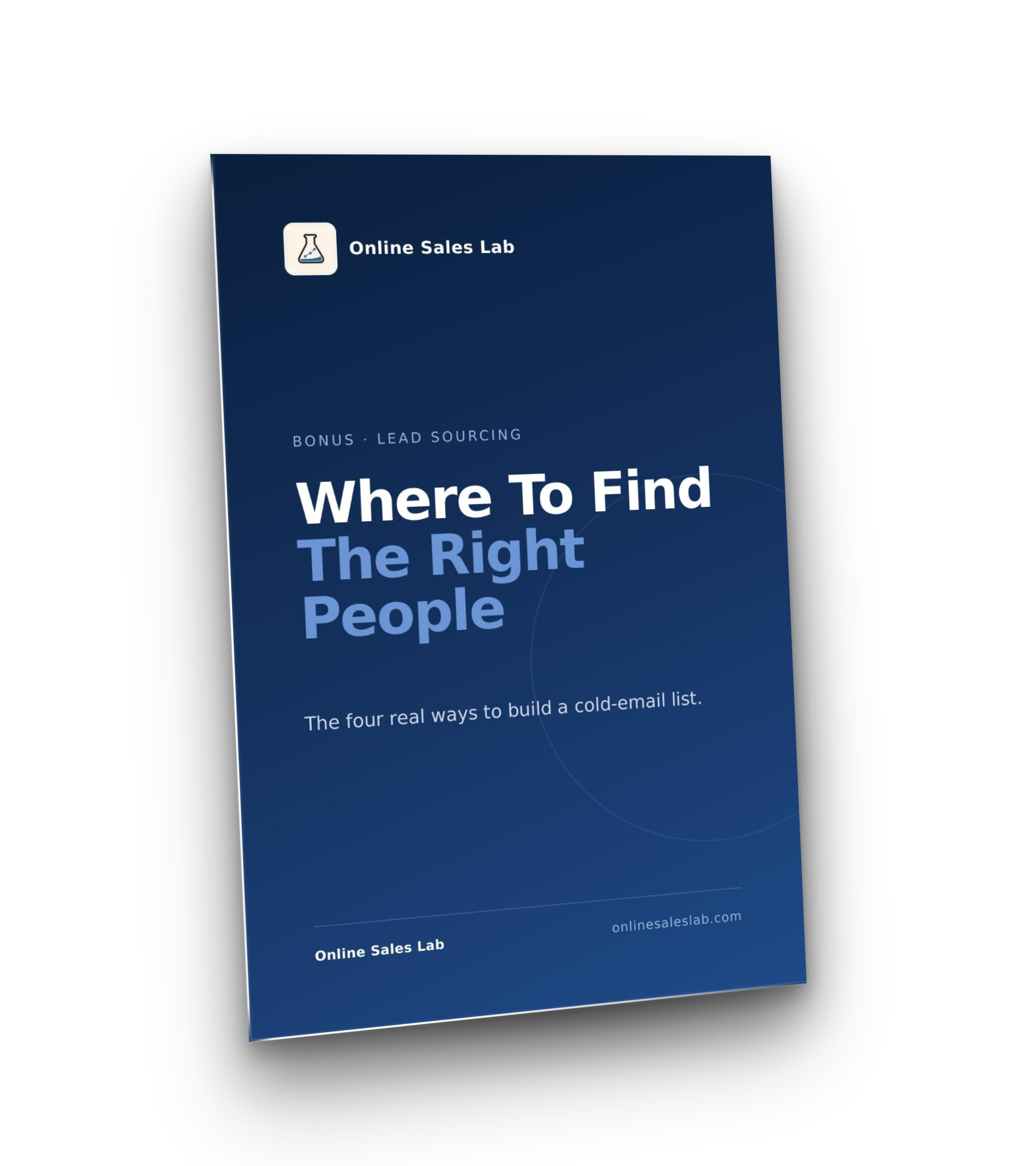 Where to Find the Right People Playbook — bonus cover