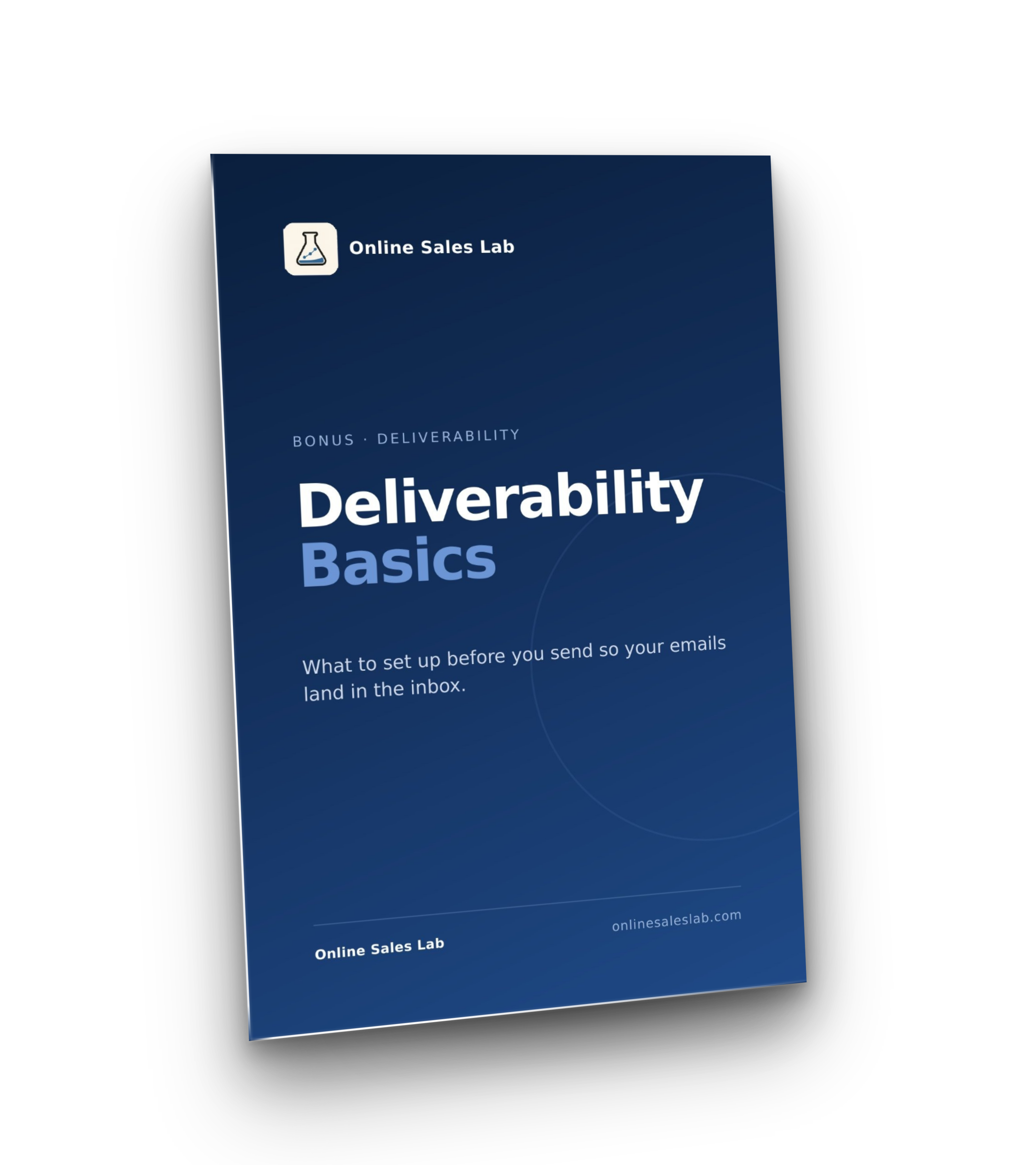 Deliverability Basics Playbook — bonus cover