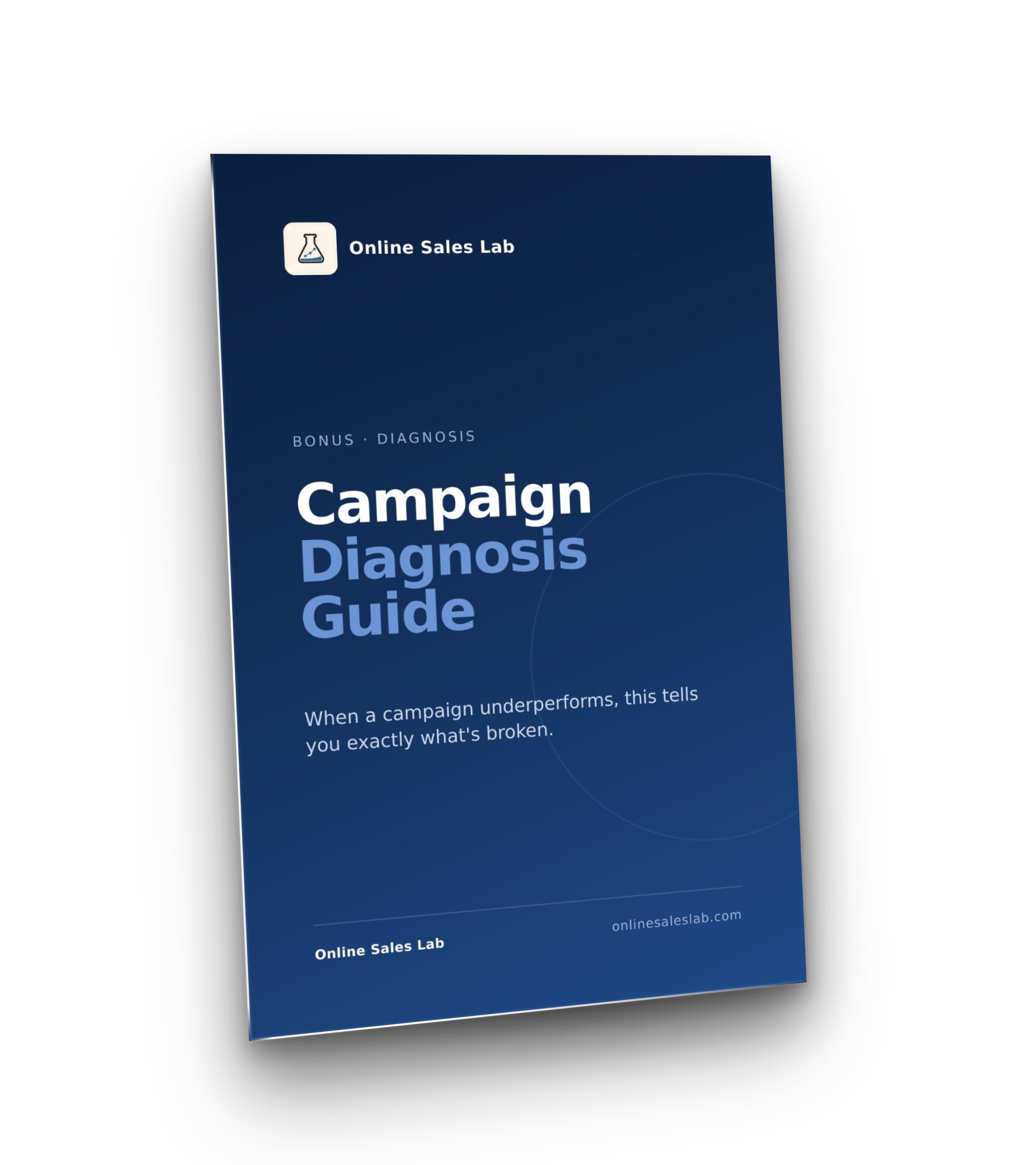 Campaign Diagnosis Playbook — bonus cover
